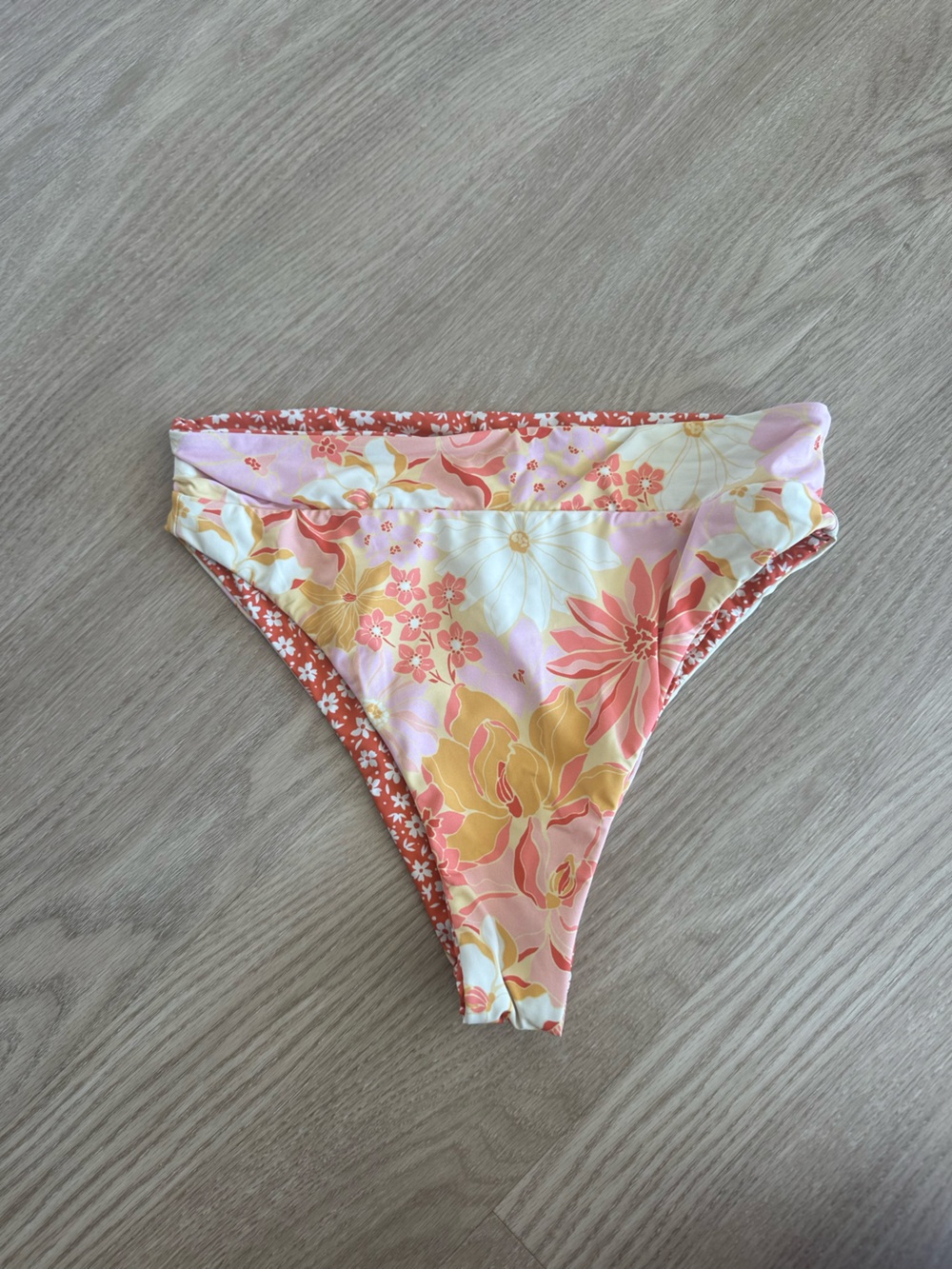 Billabong Floral Bikini Bottom- Reversible